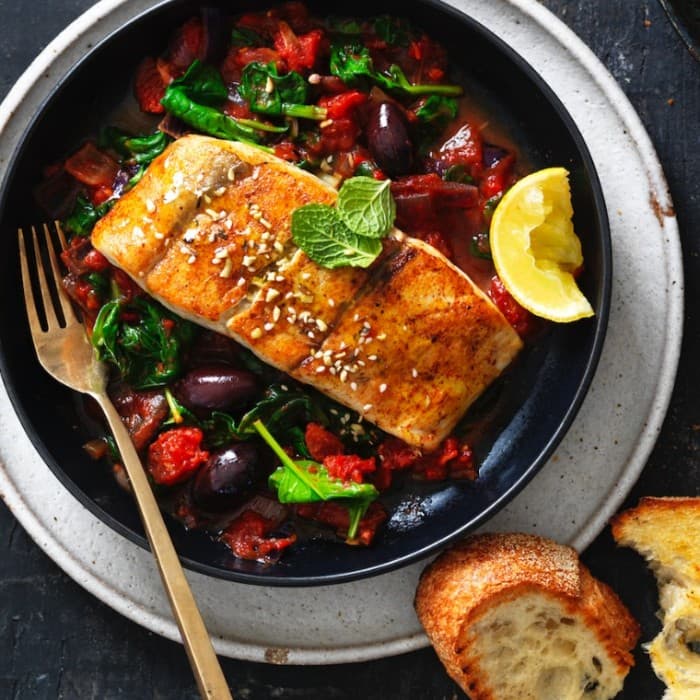 image of Barramundi with Moroccan spices
