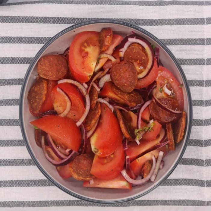 image of Chorizo & tomato salad
