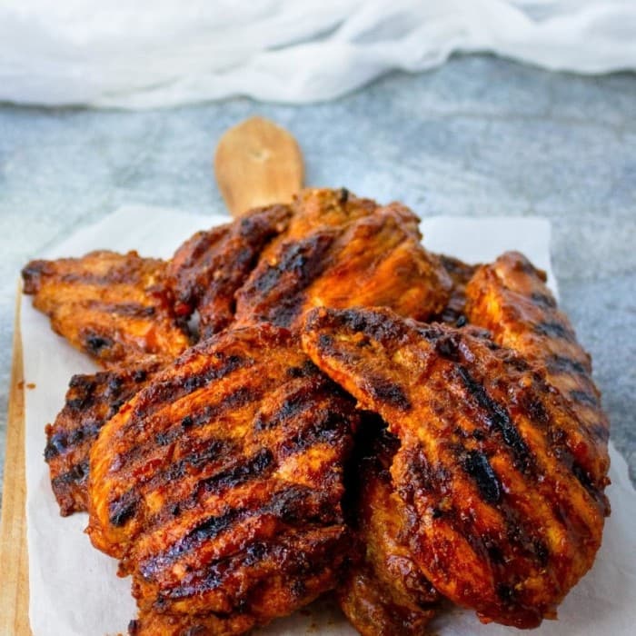 image of Spiced smoky barbecued chicken