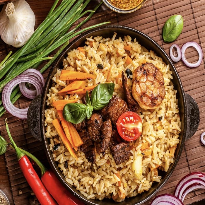 image of Turkish lamb pilau