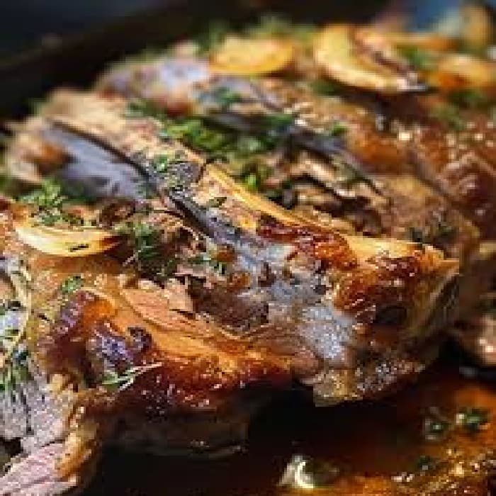 image of Slow-roast lamb with cinnamon, fennel & citrus