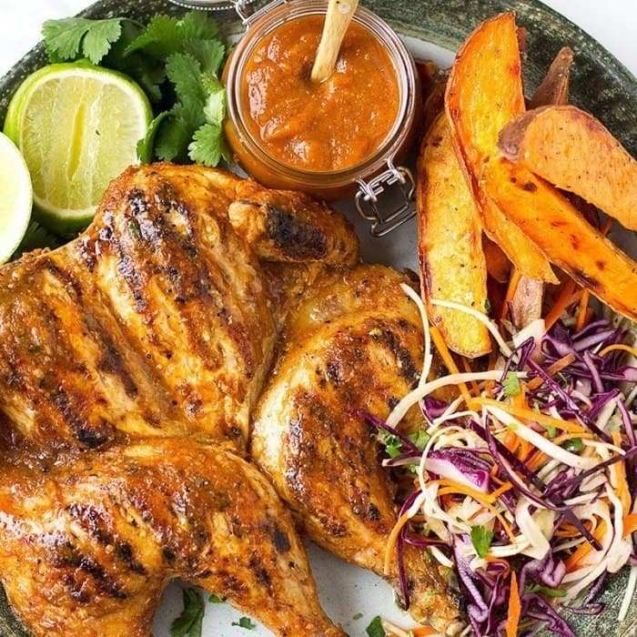 image of Piri-piri chicken and slaw