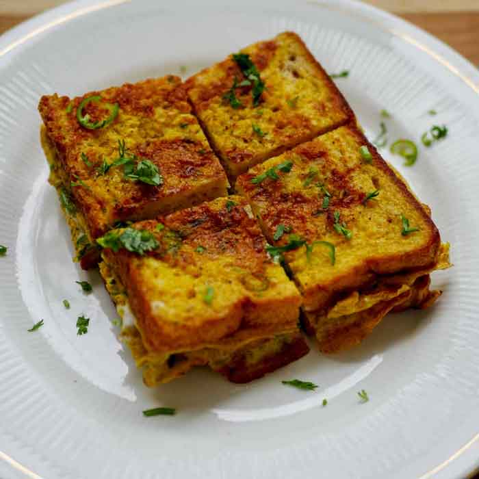 image of Bread omelette