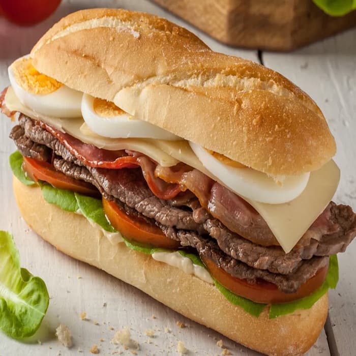 image of Chivito sandwich