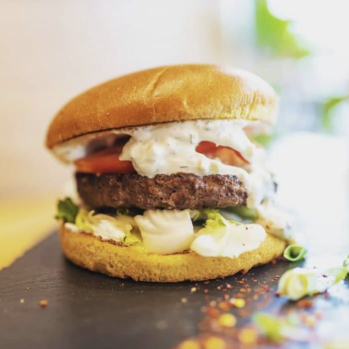 image of Lamb Tzatziki Burgers