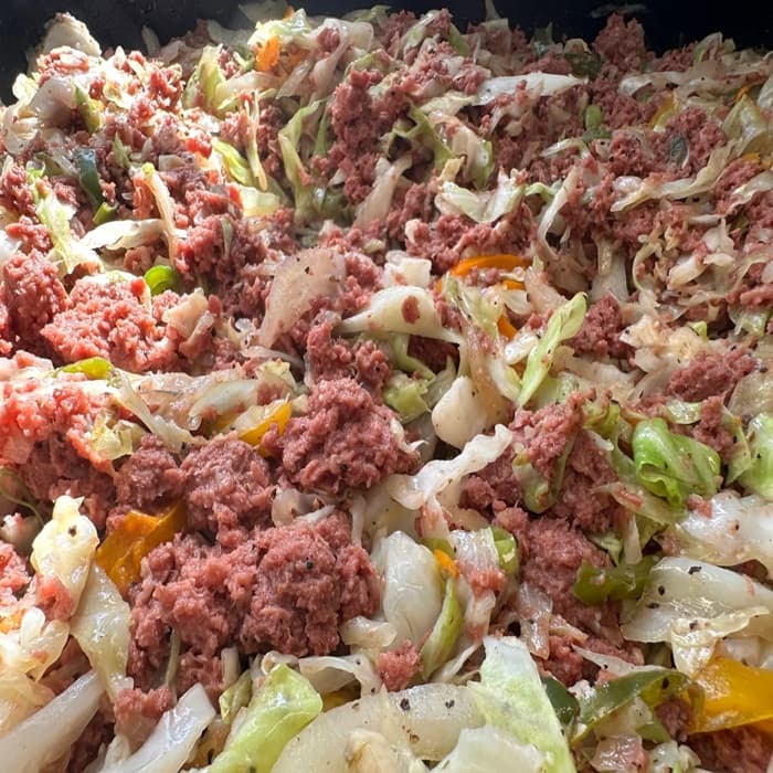 image of Corned Beef and Cabbage – Jamaican Style