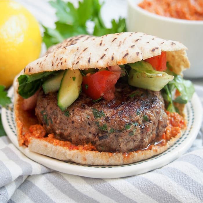 image of kofta burgers