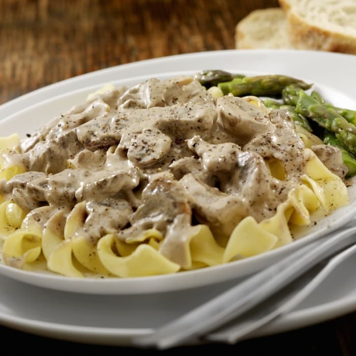 image of Beef stroganoff