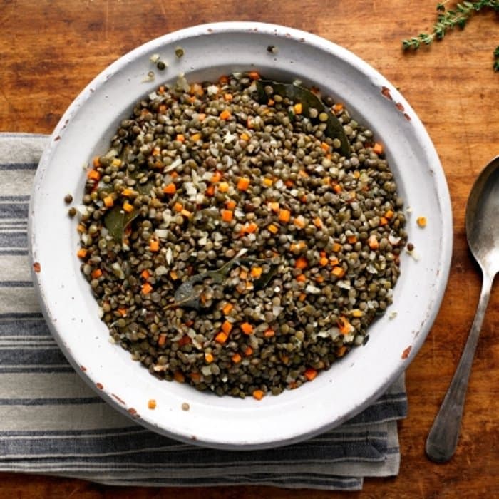 image of French Lentils With Garlic and Thyme