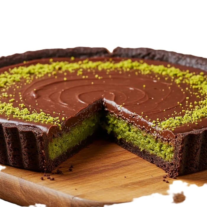 image of Pistachio Kunafa Chocolate Cake and Cupcakes