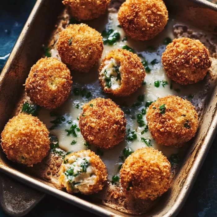image of Jamon & wild garlic croquetas