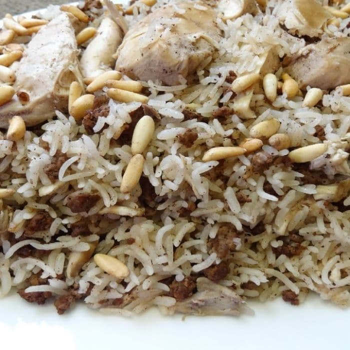 image of Syrian Rice with Meat